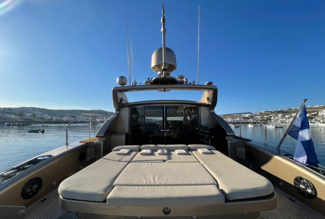 80 Leopard luxury charter yacht - Ornos Beach, Ornos, Greece