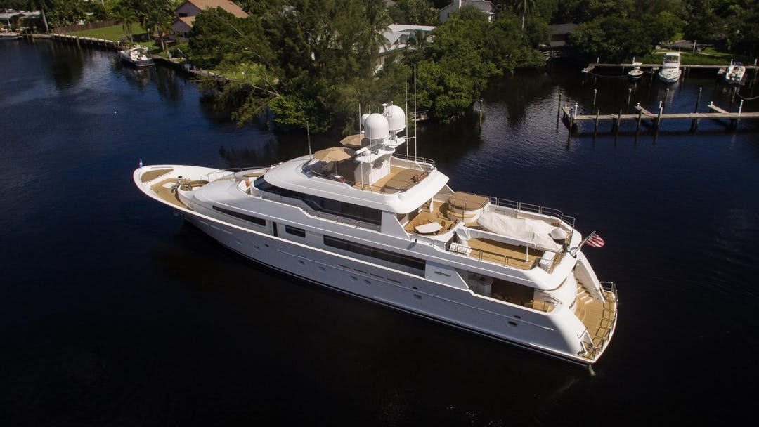130 Westport luxury charter yacht - Nassau, The Bahamas
