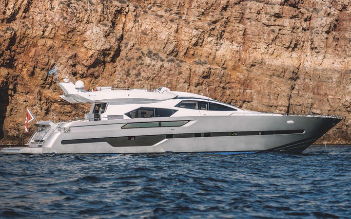 90 Italcraft luxury charter yacht - Athens, Greece