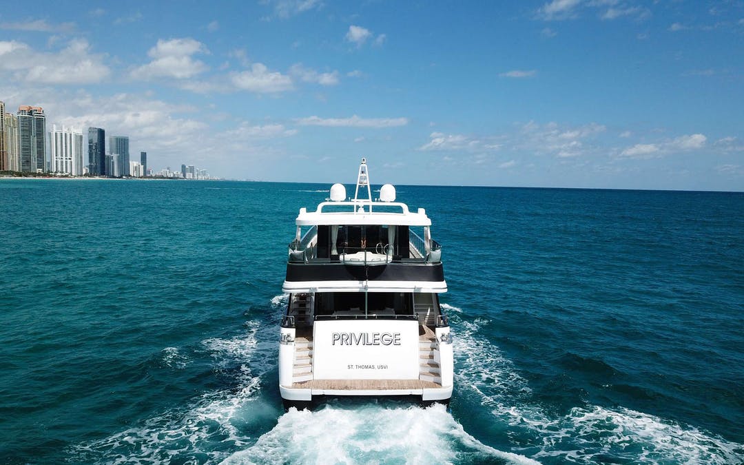 112 Custom luxury charter yacht - Aventura, FL, USA