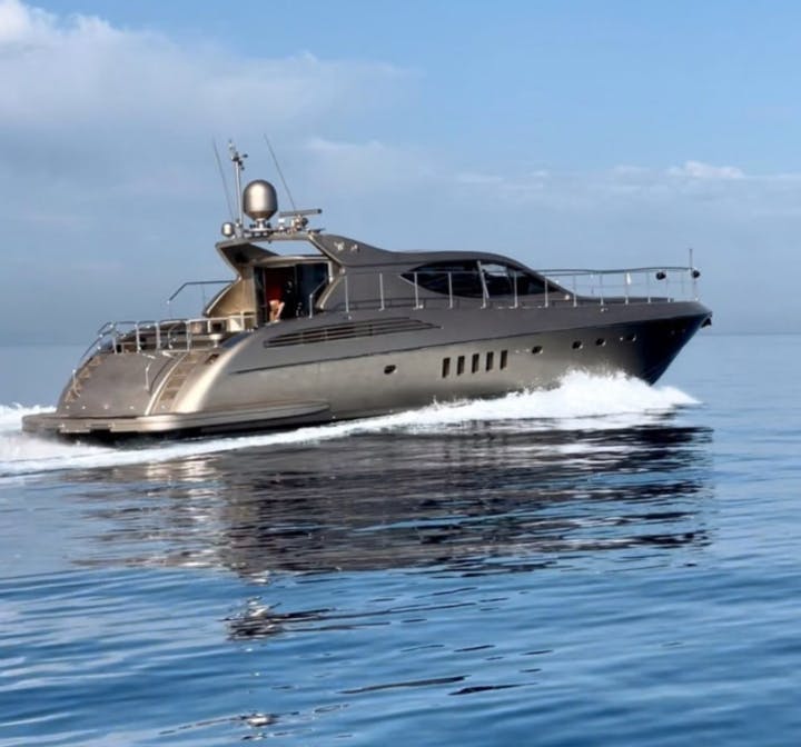 80 Leopard luxury charter yacht - Ornos Beach, Ornos, Greece