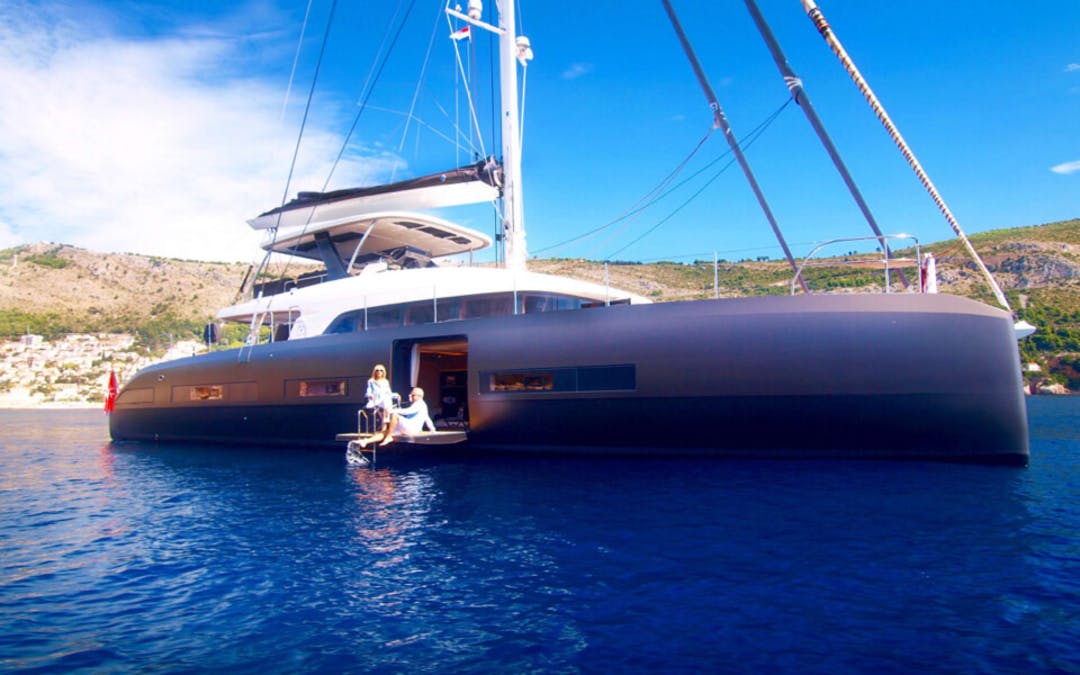 76 Lagoon luxury charter yacht - Sint Maarten