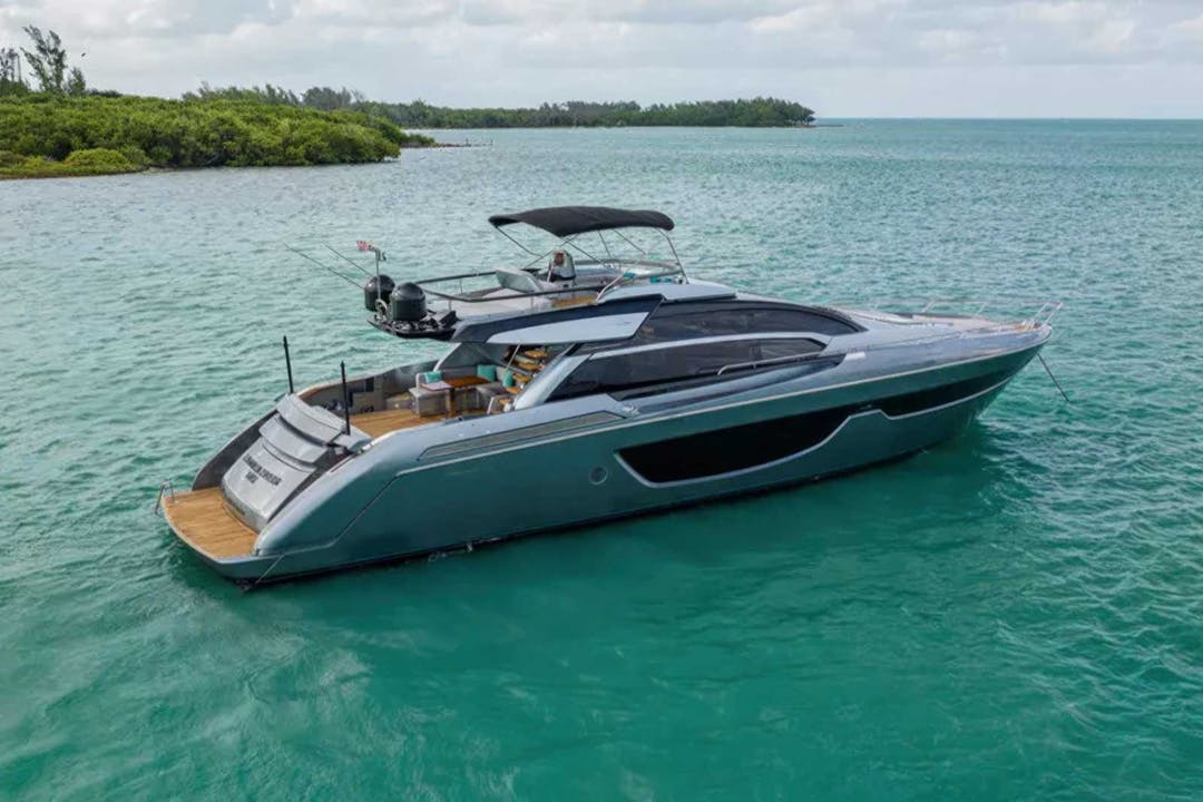 76 Riva luxury charter yacht - Miami Beach Marina, Alton Road, Miami Beach, FL, USA