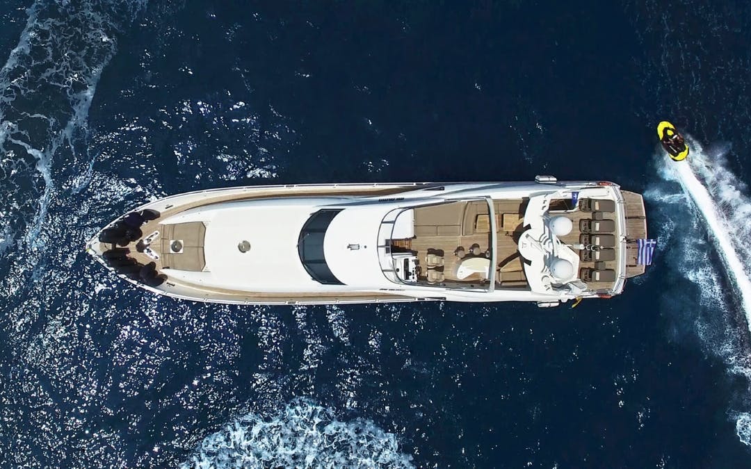 101 Sunseeker luxury charter yacht - Athens, Greece