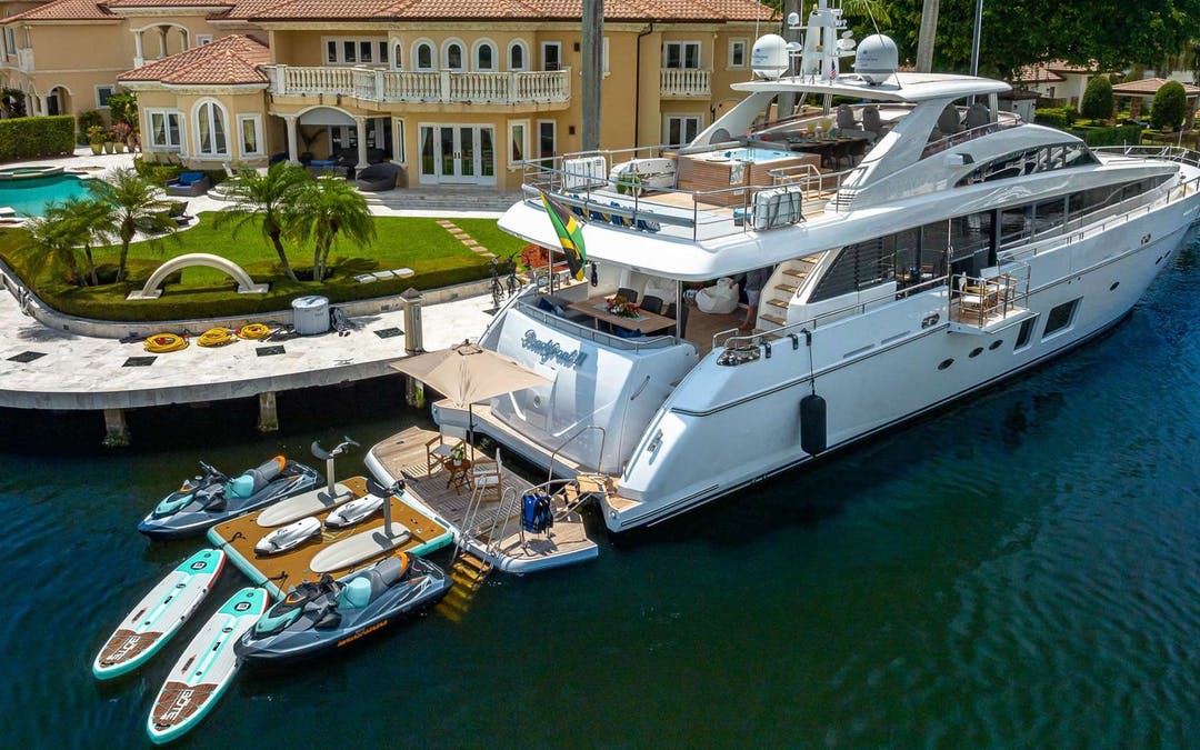 105 Princess luxury charter yacht - Nassau, The Bahamas