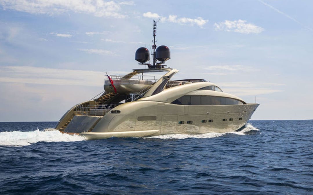 120 Isa luxury charter yacht - Antibes, France