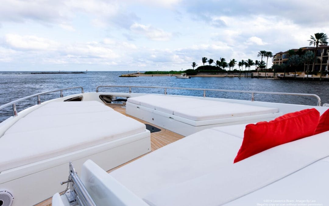 80 Numarine luxury charter yacht - Miami Beach Marina, Alton Road, Miami Beach, FL, USA