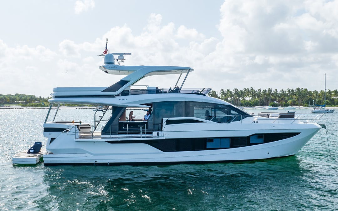 64 Galeon luxury charter yacht - the River House, PGA Boulevard, Palm Beach Gardens, FL, USA