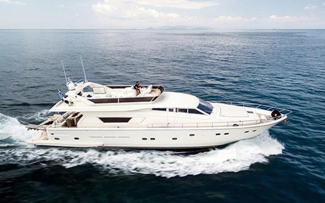 80 Ferretti luxury charter yacht - Mykonos, Mikonos, Greece