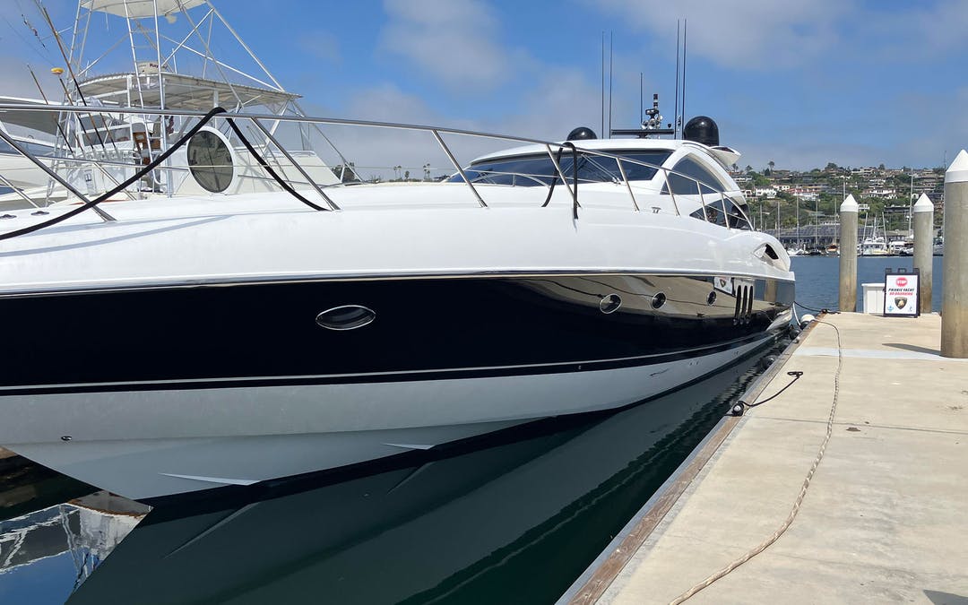 68 Sunseeker luxury charter yacht - 1561 Shelter Island Drive, San Diego, CA, USA