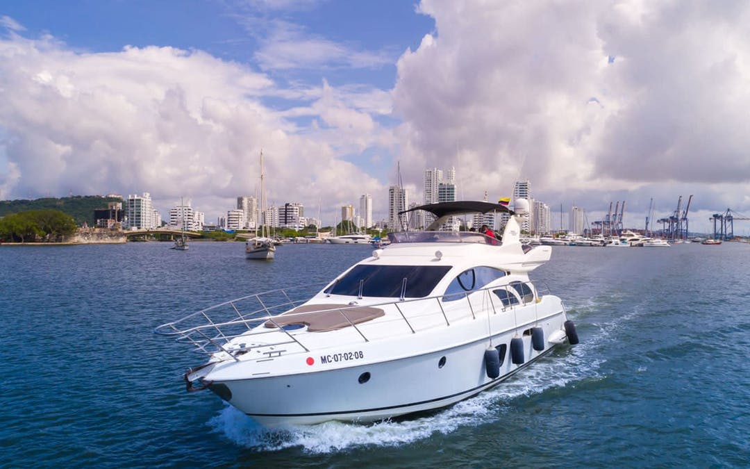 55 Azimut luxury charter yacht - Cartagena, Cartagena Province, Bolivar, Colombia