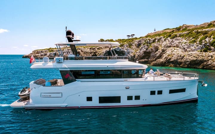 64 Sirena luxury charter yacht - Marina Port De Mallorca, Palma, Spain
