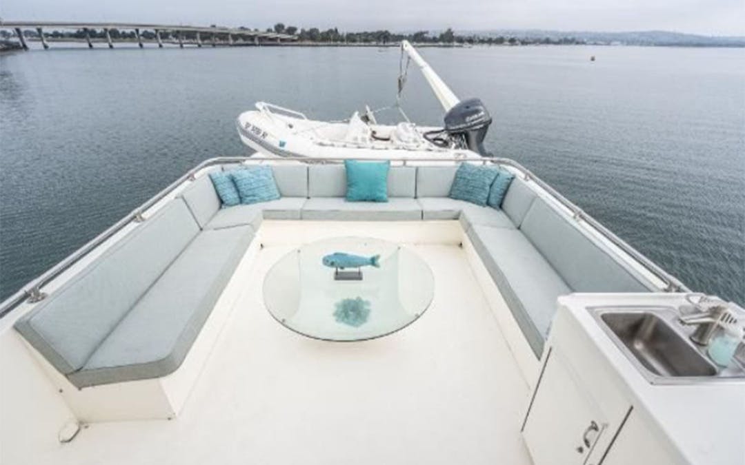 68 Hatteras luxury charter yacht - 1975 Strand Way, Coronado, CA 92118, USA