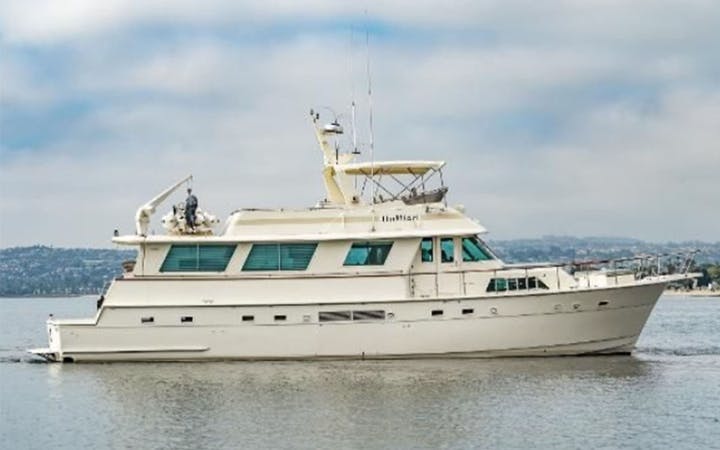 68 Hatteras luxury charter yacht - 1975 Strand Way, Coronado, CA 92118, USA
