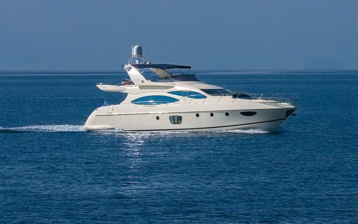 68 Azimut luxury charter yacht - Athens, Greece