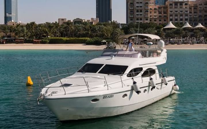 55 Carnevali luxury charter yacht - Westside Marina - Dubai - United Arab Emirates