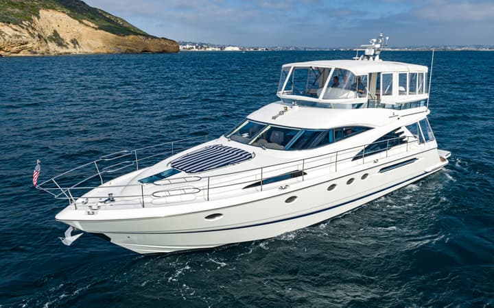 59 Fairline luxury charter yacht - 1561 Shelter Island Drive, San Diego, CA, USA