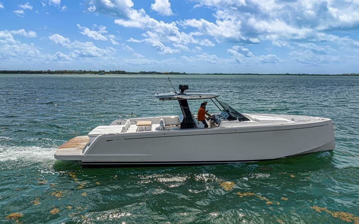 43 Pardo luxury charter yacht - Rickenbacker Marina, Rickenbacker Causeway, Miami, FL, USA