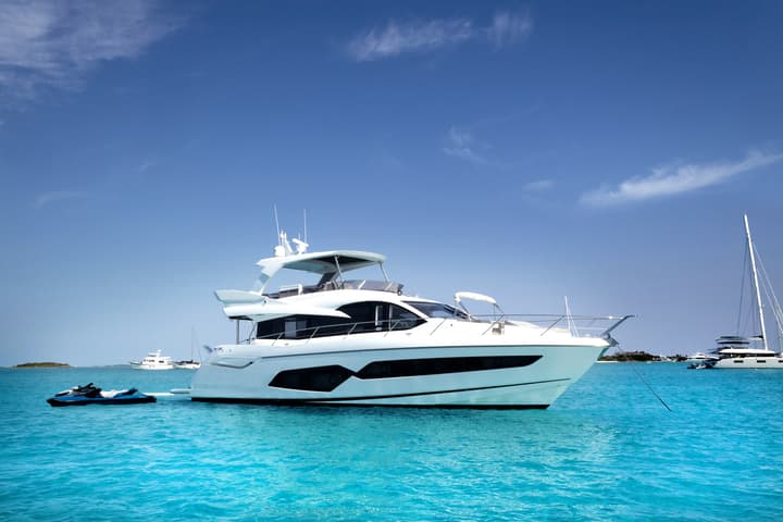 68 Sunseeker luxury charter yacht - Atlantis Marina, Paradise Island, Bahamas