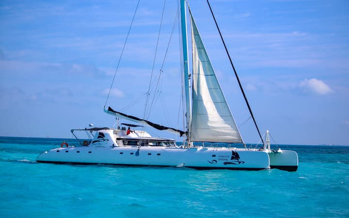 82 82' Catamaran luxury charter yacht - Marina Chac Chi, Boulevard Kukulcan, Kukulcan Boulevard, Hotel Zone, Cancún, Quintana Roo, Mexico