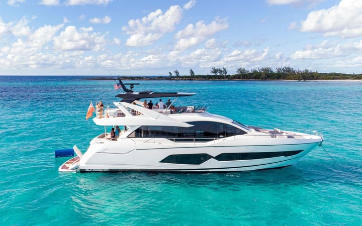 76 Sunseeker luxury charter yacht - Bay Street Marina, East Bay Street, Nassau, The Bahamas